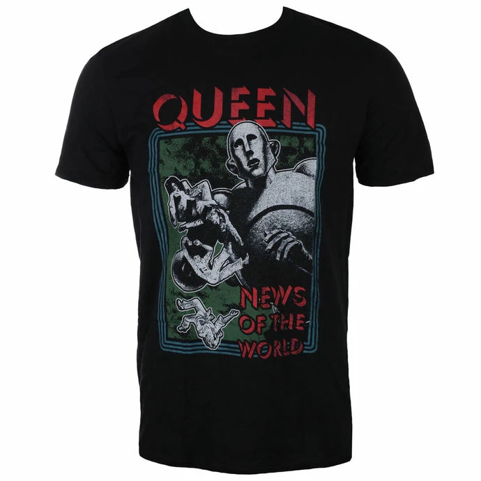Men's T-shirt Queen - News Of The World - ROCK OFF 3 Men's T-shirt Queen - News Of The World - ROCK OFF