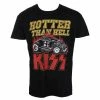 T-shirt Metal Men's Kiss - Hotter Than Hell - HYBRIS -Halloween Mens Wear Store 102562 012