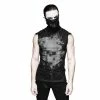 Top Men's PUNK RAVE - Ghosts -Halloween Mens Wear Store 103575 s1