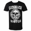 T-shirt Metal Men's Godsmack - Boston Skull - ROCK OFF -Halloween Mens Wear Store 105691 SA009
