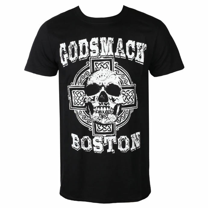 T-shirt Metal Men's Godsmack - Boston Skull - ROCK OFF 3 T-shirt Metal Men's Godsmack - Boston Skull - ROCK OFF