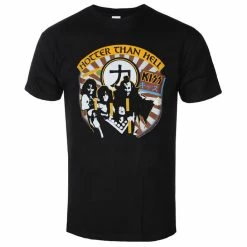 T-shirt Metal Men's Kiss - Hotter Than Hell - LOW FREQUENCY