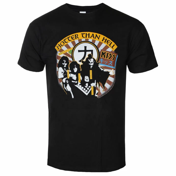 T-shirt Metal Men's Kiss - Hotter Than Hell - LOW FREQUENCY 3 T-shirt Metal Men's Kiss - Hotter Than Hell - LOW FREQUENCY