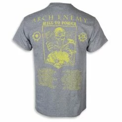 T-shirt Metal Men's Arch Enemy - Tour 2018 - -Halloween Mens Wear Store 109343 wf012