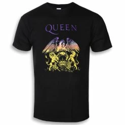 Men's T-shirt Queen - Gradient Crest - ROCK OFF