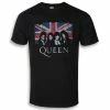 Men's T-shirt Queen - Union Jack - ROCK OFF -Halloween Mens Wear Store 110722 ddw044