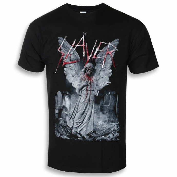 T-shirt Metal Men's Slayer - Gravestone Walks - ROCK OFF 3 T-shirt Metal Men's Slayer - Gravestone Walks - ROCK OFF