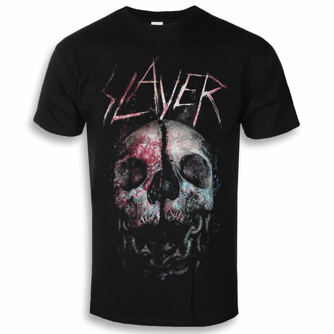 T-shirt Metal Men's Slayer - Cleaved Skull - ROCK OFF 3 T-shirt Metal Men's Slayer - Cleaved Skull - ROCK OFF