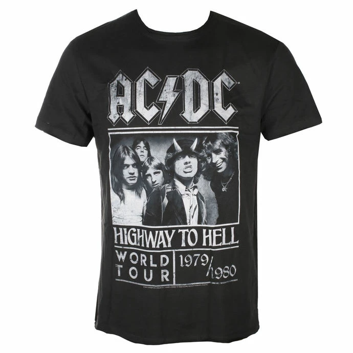 T-shirt Metal Men's AC-DC - HIGHWAY TO HELL POSTER - AMPLIFIED 3 T-shirt Metal Men's AC-DC - HIGHWAY TO HELL POSTER - AMPLIFIED