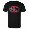 T-shirt Metal Men's AC-DC - Oval Logo Vintage - ROCK OFF -Halloween Mens Wear Store 114152 sa012