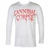T-shirt Metal Men's Cannibal Corpse - BUTCHERED AT BIRTH - PLASTIC HEAD -Halloween Mens Wear Store 115006 saw002
