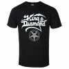 T-shirt Metal Men's King Diamond - LOGO - PLASTIC HEAD -Halloween Mens Wear Store 115369 s022