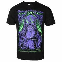 T-shirt Metal Men's Devildriver - JUDGE NEON - PLASTIC HEAD