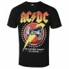 T-shirt Metal Men's AC-DC - For Those About To Rock - LOW FREQUENCY -Halloween Mens Wear Store 117345 a022