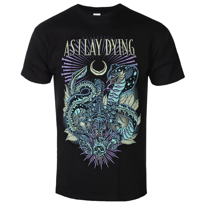 T-shirt Metal Men's As I Lay Dying - Cobra - ROCK OFF 3 T-shirt Metal Men's As I Lay Dying - Cobra - ROCK OFF