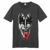 T-shirt Metal Men's Kiss - DEMON FACE - AMPLIFIED 1 T-shirt Metal Men's Kiss - DEMON FACE - AMPLIFIED -Halloween Mens Wear Store 117759 amplified kiss kissdemonsface 158340894310