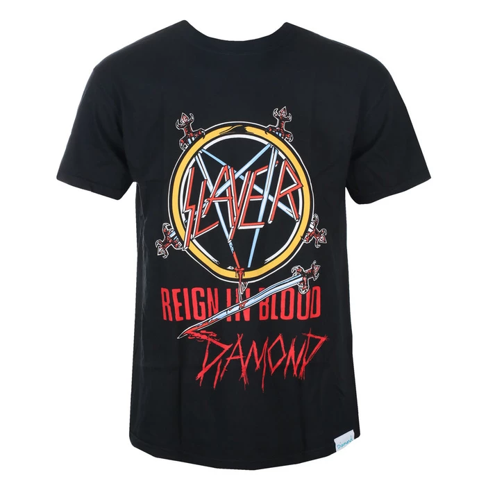 T-shirt Men SLAYER - DIAMOND - Reign In Blood - Black 3 T-shirt Men SLAYER - DIAMOND - Reign In Blood - Black