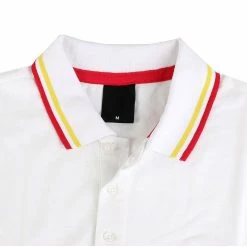 Men's T-shirt Guns N' Roses - Classic Logo - WHT Polo - ROCK OFF -Halloween Mens Wear Store 118976 24cutoass