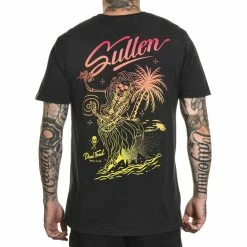 Men's T-shirt SULLEN - DEAD TIRED - VINTAGE BLACK