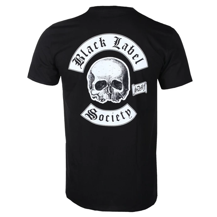 Men's T-shirt BLACK LABEL SOCIETY - SKULL LOGO POCKET - BLACK - PLASTIC HEAD 4 Men's T-shirt BLACK LABEL SOCIETY - SKULL LOGO POCKET - BLACK - PLASTIC HEAD - Image 2