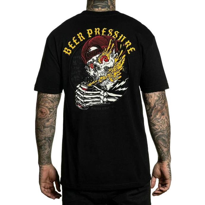 Men's T-shirt SULLEN - BEER PRESSURE - BLACK 3 Men's T-shirt SULLEN - BEER PRESSURE - BLACK