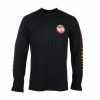 Men's T-shirt With Long Sleeve Lakai X BLack Sabbath - Never Say Die - Black -Halloween Mens Wear Store 121751 001