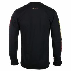 Men's T-shirt With Long Sleeve Lakai X BLack Sabbath - Never Say Die - Black -Halloween Mens Wear Store 121751 005