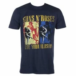 Men's T-shirt Guns N' Roses - UYI Navy - NAVY - ROCK OFF