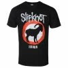 Men's T-shirt Slipknot - Iowa - BL - ROCK OFF -Halloween Mens Wear Store 122142 sa014