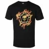 Men's T-shirt BLACK STAR RIDERS - FLAMING SKULL - BLACK - GOT TO HAVE IT