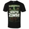 Men's T-shirt WHITE ZOMBIE - POSTER - BLACK - PLASTIC HEAD 2 Men's T-shirt WHITE ZOMBIE - POSTER - BLACK - PLASTIC HEAD -Halloween Mens Wear Store 123416 sdw007