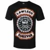 Men's T-shirt W.A.S.P. - LAWLESS FOREVER - PLASTIC HEAD -Halloween Mens Wear Store 123422 sdw005