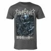 Men's T-shirt EMPEROR - IN THE NIGHTSIDE - CHARCOAL - PLASTIC HEAD -Halloween Mens Wear Store 123615 w012