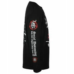 Men's T-shirt Long Sleeve DARK FUNERAL - SOCIAL DISTANCING - RAZAMATAZ -Halloween Mens Wear Store 124866 sa003