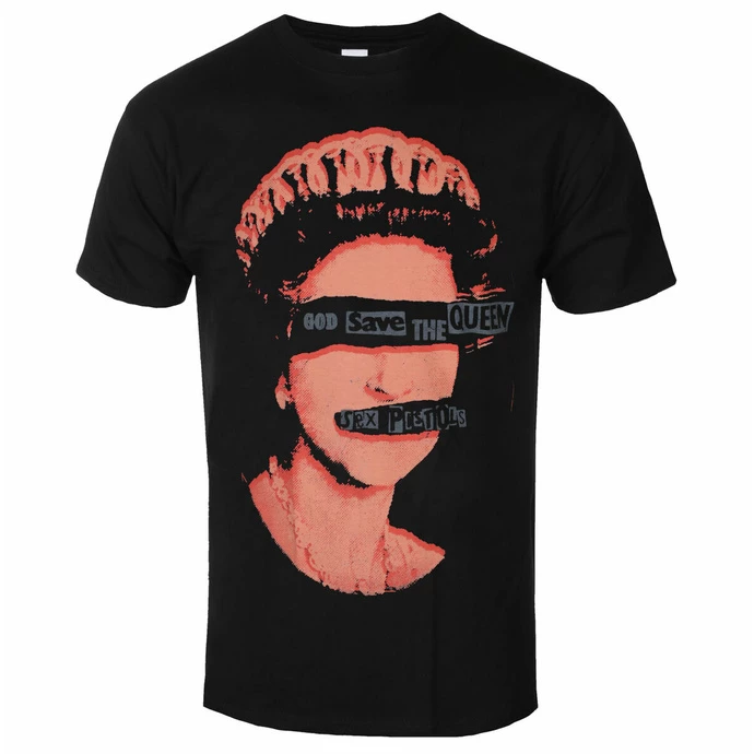 Men's T-shirt Sex Pistols - God Save The Queen - ROCK OFF 3 Men's T-shirt Sex Pistols - God Save The Queen - ROCK OFF