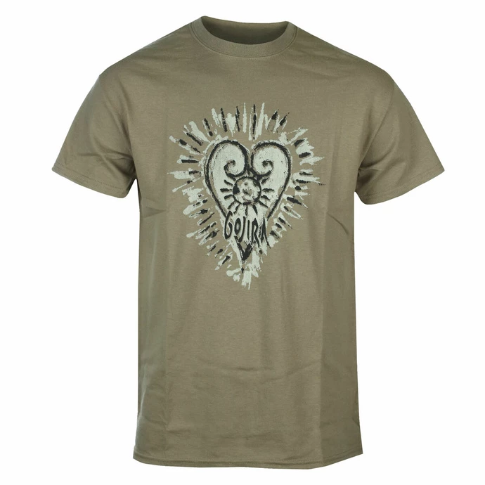 Men's T-shirt Gojira - Fortitude Heart - DUST - ROCK OFF 3 Men's T-shirt Gojira - Fortitude Heart - DUST - ROCK OFF
