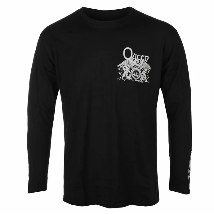 Men's T-shirt Long Sleeve Queen - Extravaganza - Black - ROCK OFF 3 Men's T-shirt Long Sleeve Queen - Extravaganza - Black - ROCK OFF