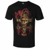 Men's T-shirt Slayer - SOS Crucifiction - Black - ROCK OFF 2 Men's T-shirt Slayer - SOS Crucifiction - Black - ROCK OFF -Halloween Mens Wear Store 125392 sa007