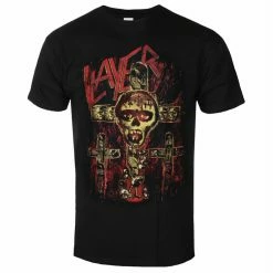 Men's T-shirt Slayer - SOS Crucifiction - Black - ROCK OFF