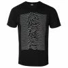 Men's T-shirt Joy Division - Unknown Pleasures - Black - ROCK OFF -Halloween Mens Wear Store 125412 dse014