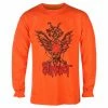 Men's T-shirt Long Sleeve Slipknot - Winged Devil - ORANGE - ROCK OFF -Halloween Mens Wear Store 125416 ew023
