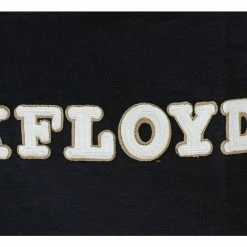 Men's T-shirt Pink Floyd - Logo & Prism App Slub - NAVY - ROCK OFF -Halloween Mens Wear Store 125421 ew011