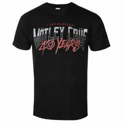 Men's T-shirt Mötley Crüe - 40 Years F&B - Black - ROCK OFF