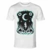 Men's T-shirt Gojira - Dragons Dwell - White - ROCK OFF -Halloween Mens Wear Store 125439 a009
