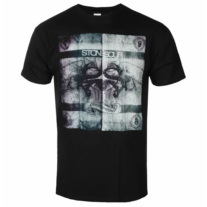 Men's T-shirt Stone Sour - Audio Secrecy Square BL - ROCK OFF 3 Men's T-shirt Stone Sour - Audio Secrecy Square BL - ROCK OFF