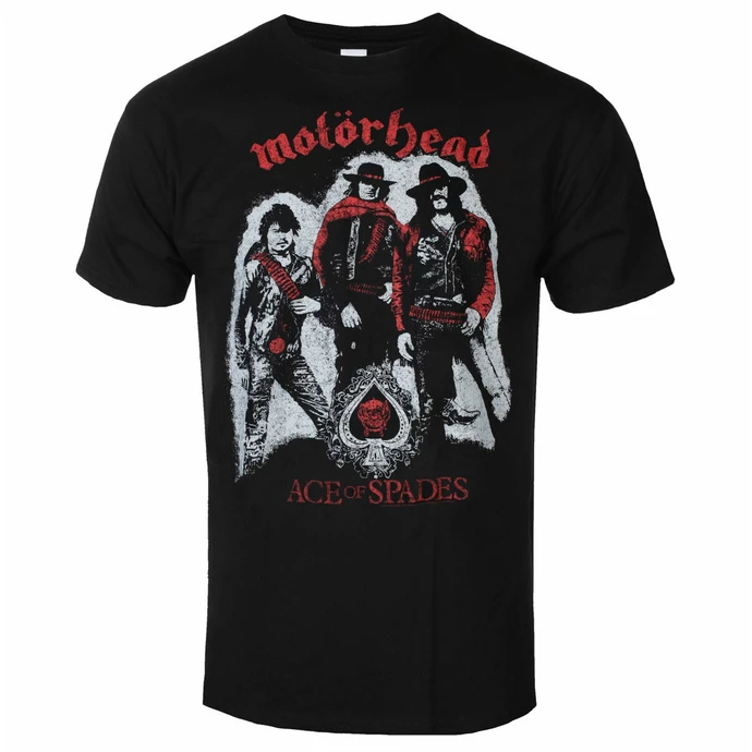 Men's T-shirt Motörhead - Ace Of Spades - Cowboys BL - ROCK OFF 3 Men's T-shirt Motörhead - Ace Of Spades - Cowboys BL - ROCK OFF