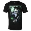 Men's T-shirt Megadeth - Vic Target RIP Anniversary Uni BL - ROCK OFF -Halloween Mens Wear Store 126251 wq035