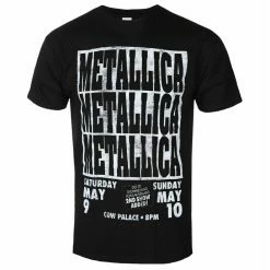 Men's T-shirt Metallica - Cow Palace BL ECO - ROCK OFF