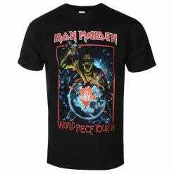 Men's T-shirt Iron Maiden - World Piece To Ur '83 V1 BL - ROCK OFF