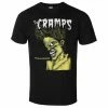 Men's T-shirt The Cramps - Bad Music BL - ROCK OFF -Halloween Mens Wear Store 126284 sa008